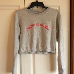 Aerie crop-top sweatshirt!
